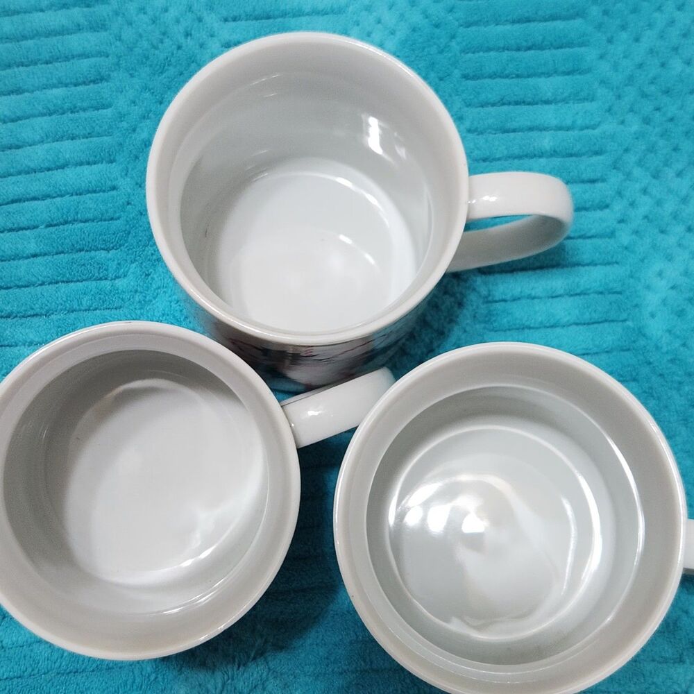 Toscany collection japan Christmas Coffee Cups 3Pcs!! - Picture 5 of 8